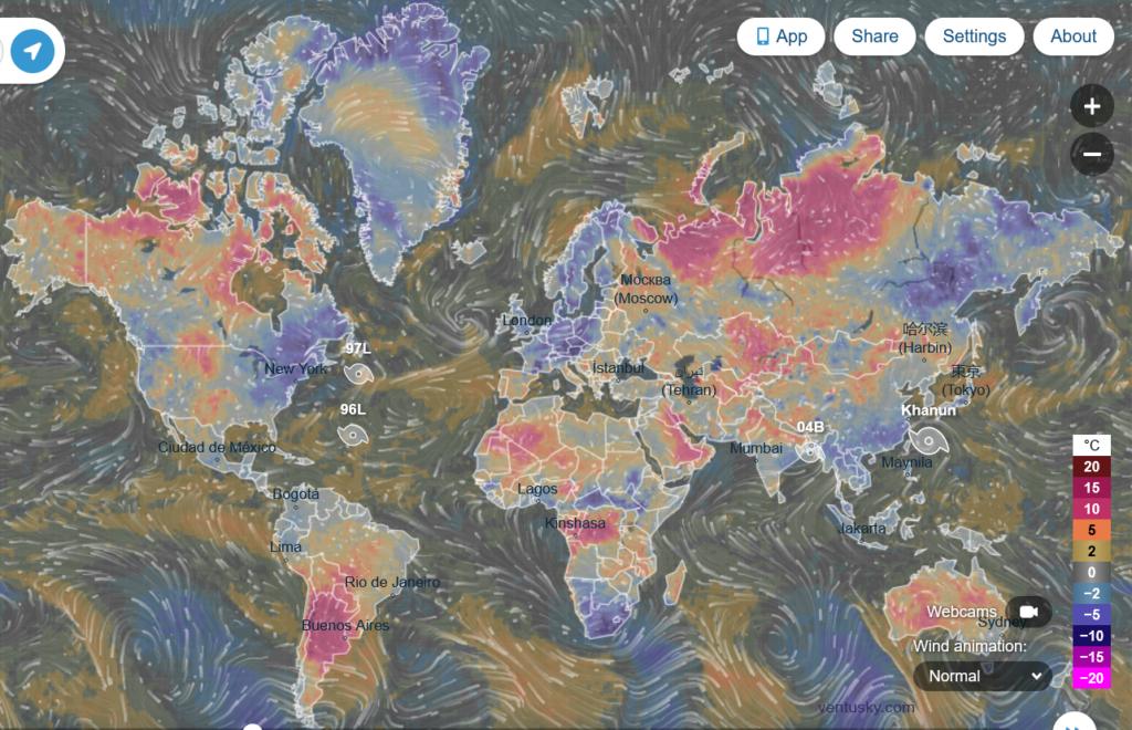 Aug 1, 2023 Temp Anomalies